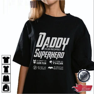 Daddy You Are My Favorite Superhero Family Unisex T-shirt